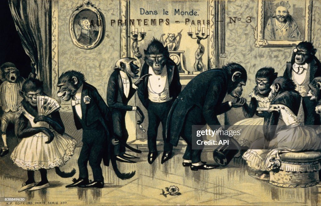 Carte postale satirique