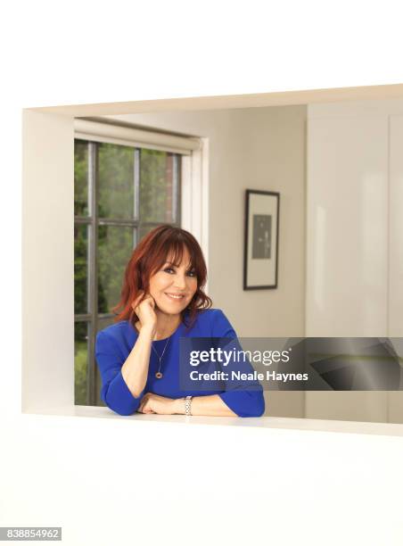 Choreographer, theatre director and tv presenter Arlene Phillips is photographed for the Daily Mail on April 28, 2017 in London, England.