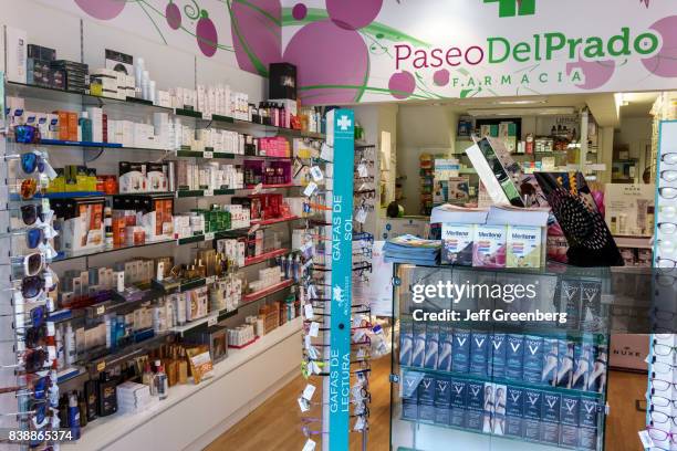 The interior of Paseo del Prado pharmacy.