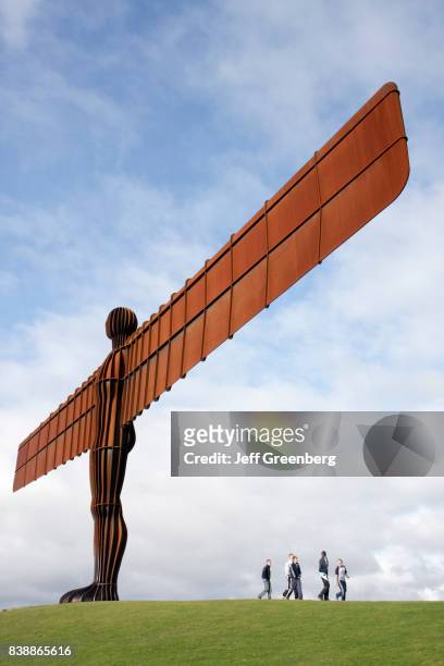Angel of the North sculpture.