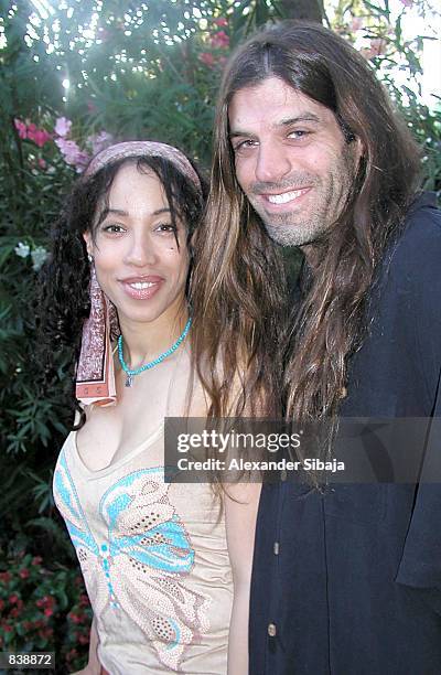 Actress Kimberly Russell and unidentified companion attend the HollyRod Foundation's 4th Annual Mercedes-Benz DesignCure Benefit fundraiser honoring...