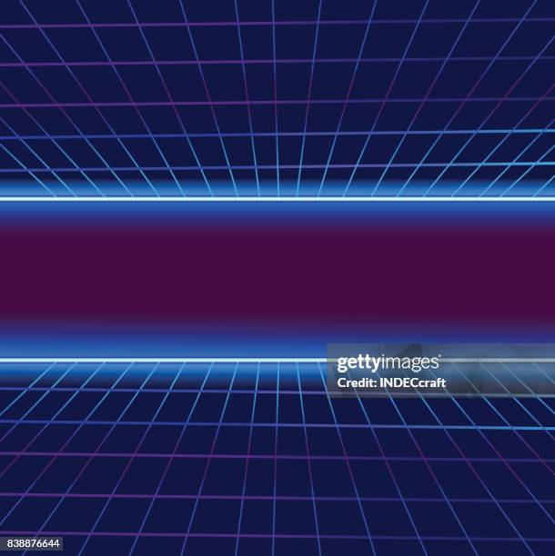 80s style background - 80s grid vector stock illustrations