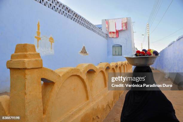 nubian villages, aswan - aswan stock pictures, royalty-free photos & images