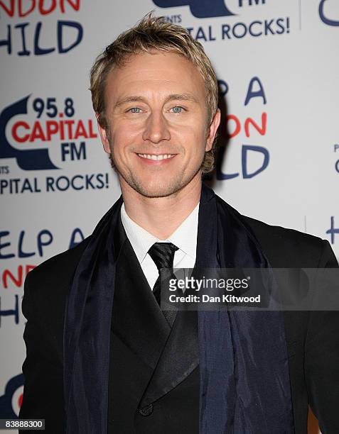 Ian Waite attends the 'Capital Rocks' charity party in Battersea Park on December 02, 2008 in London, England.