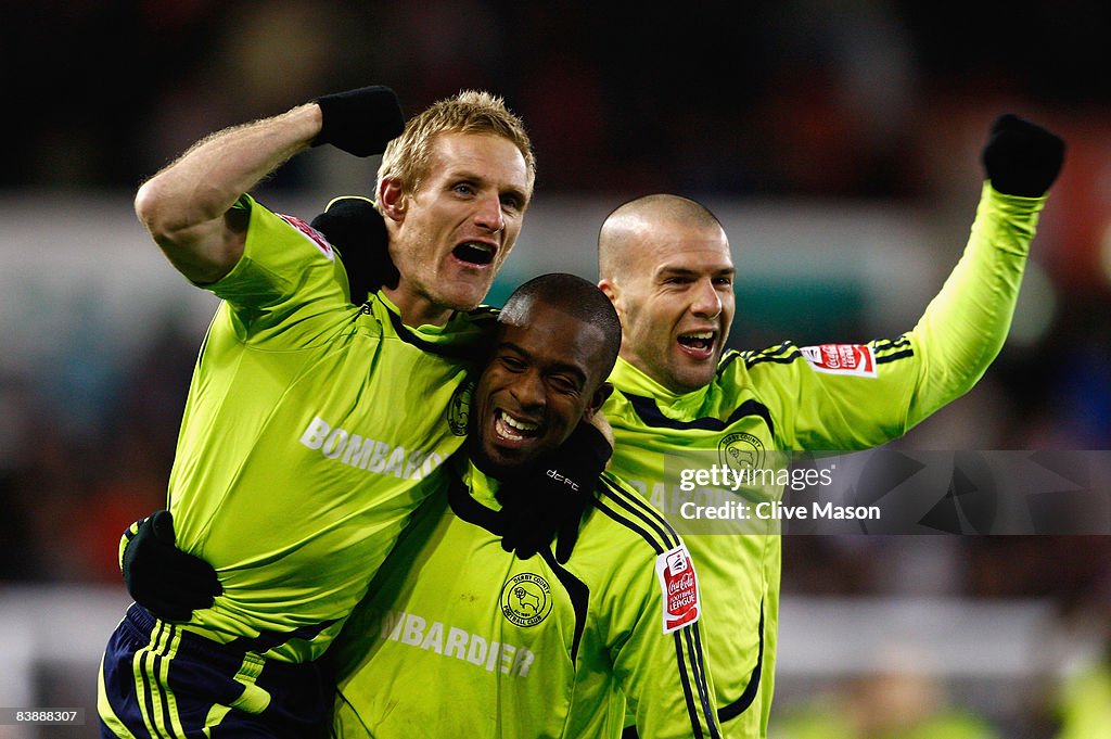 Stoke City v Derby County - Carling Cup