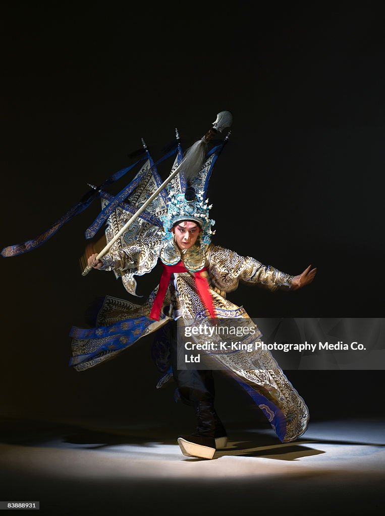 Chinesische Oper action (Zhao Yun)