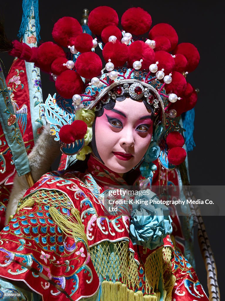 Chinese opera character (Mu Gui Ying)