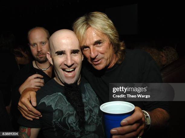 Scott Ian of Anthrax and Glenn Tipton of Judas Priest