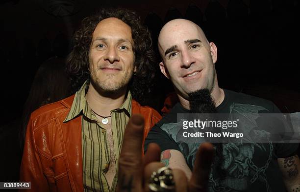 Vivian Campbell of Def Leppard and Scott Ian of Anthrax