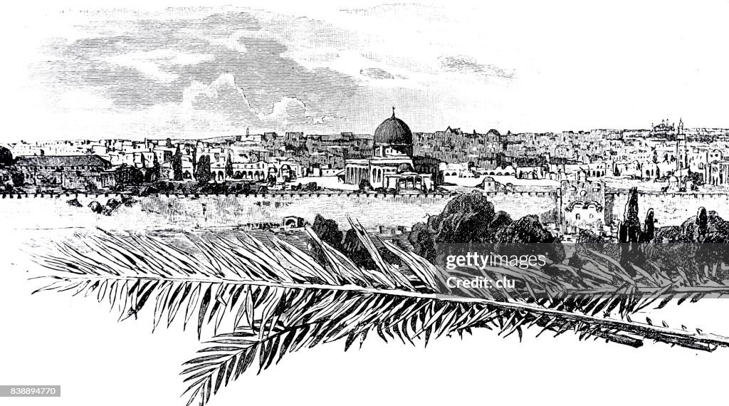 Panorama view of Rome, Italy