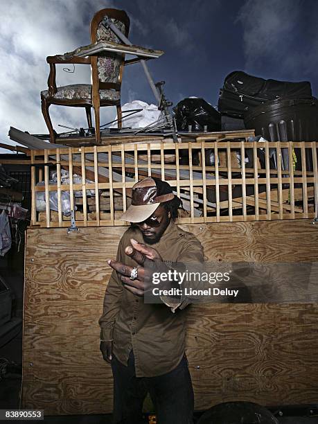 Singer, rapper, and activist Will.i.am poses for a portrait session in Venice for The Ave on August 24, 2007.