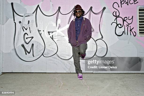 Singer, rapper, and activist Will.i.am poses for a portrait session in Venice for The Ave on August 24, 2007.