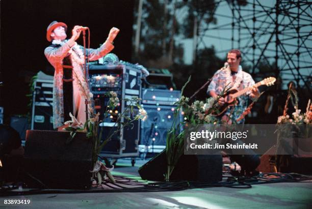 Porno for Pyros perform at the Santa Barbara Bowl in Santa Barbara, California on April 18, 1997.