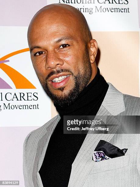 Recording artist Common attends a celebration of Susan Taylor's 37 Years at Essence magazine at espace on December 2, 2008 in New York City.