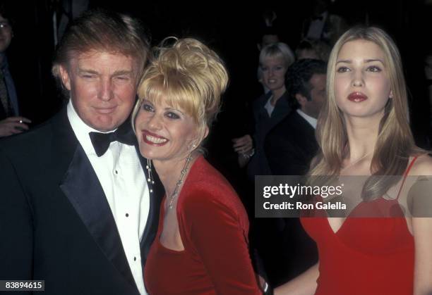 Donald Trump, Ivana Trump, and Ivanka Trump