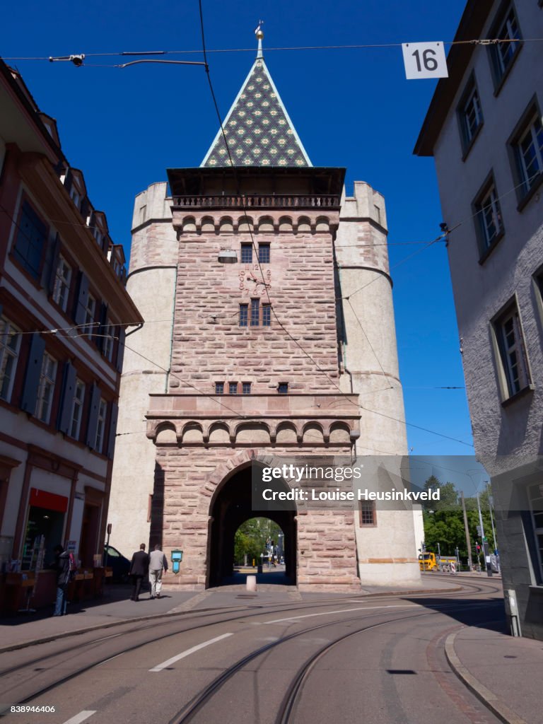 Spalentor, Old City Wall, Basel, Switzerland