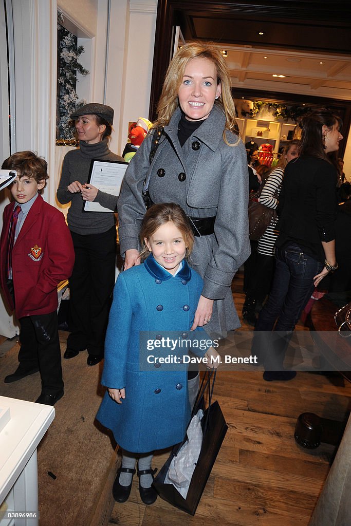 Grace Ricucci Grace Ricci and Alicia Ricci attend at the Ralph Lauren children ...