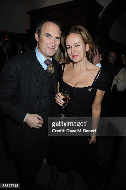 Gill and Caroline Michelle attend The Spectator & GQ Magazines "Politics Meet Style" Party at Brown's Hotel in Albemarle Street on December 2, 2008...