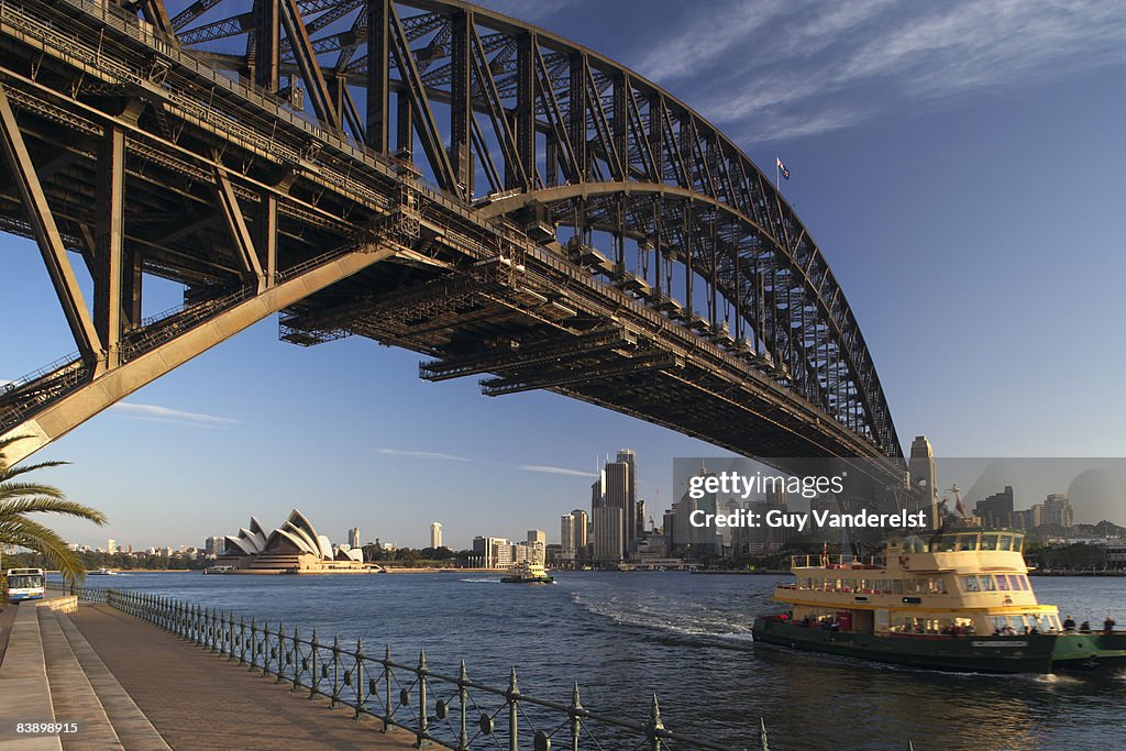 Sydney Harbour Bridge and skyline