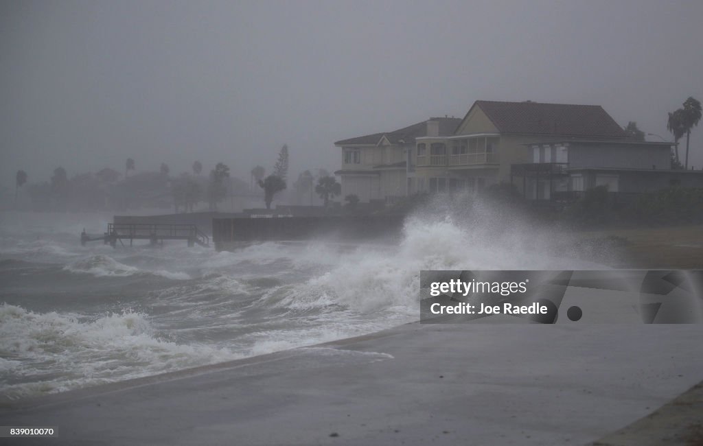 Texas Gulf Coast Braces For Hurricane Harvey