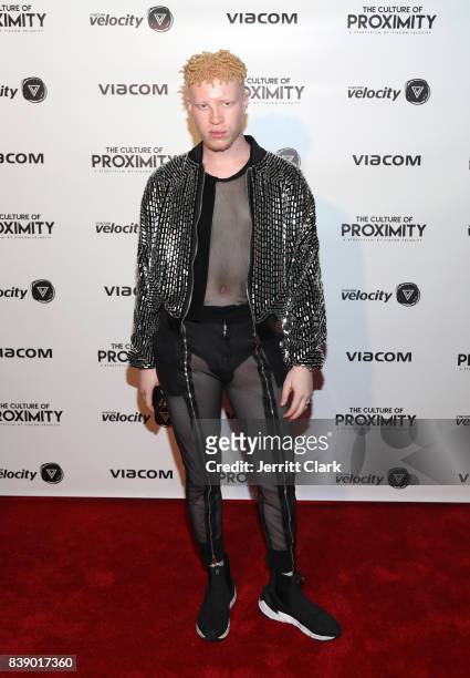 Shaun Ross attends Viacom "Culture of Proximity" Screening at NeueHouse Los Angeles on August 24, 2017 in Hollywood, California.