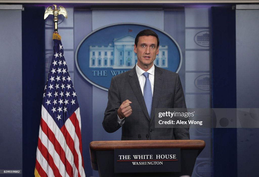 White House Press Secretary Sarah Sanders Holds Daily Press Briefing