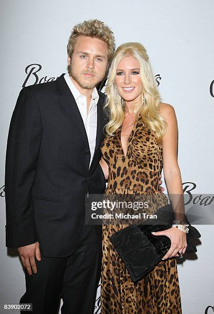 Spencer Pratt and Heidi Montag arrive at Cedar-Sinai's Annual "Road To A Cure" Gala held at the Hyatt Regency Century Plaza on December 2, 2008 in...