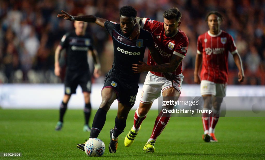 Bristol City v Aston Villa - Sky Bet Championship