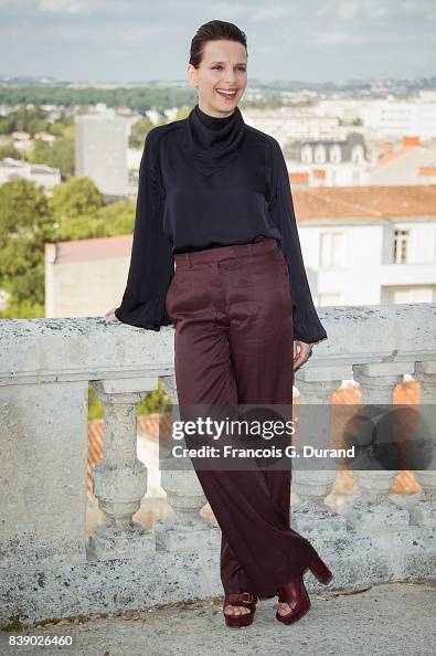 Juliette Binoche attends the 10th Angouleme French-Speaking Film