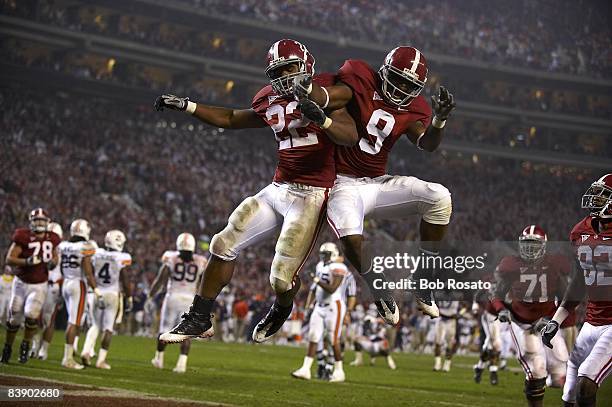 Alabama Mark Ingram and Nikita Stover victorious vs Auburn. Tuscaloosa, AL CREDIT: Bob Rosato