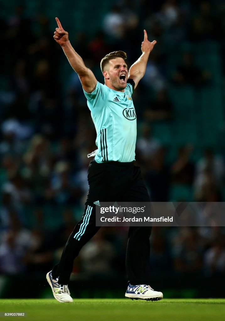 Surrey v Birmingham Bears - NatWest T20 Blast Quarter-Final