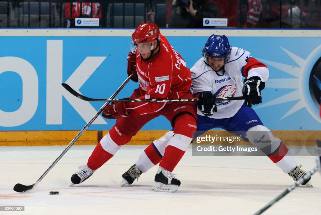 Slavia Prague v ZSC Lions Zurich - IIHF Champions Hockey League