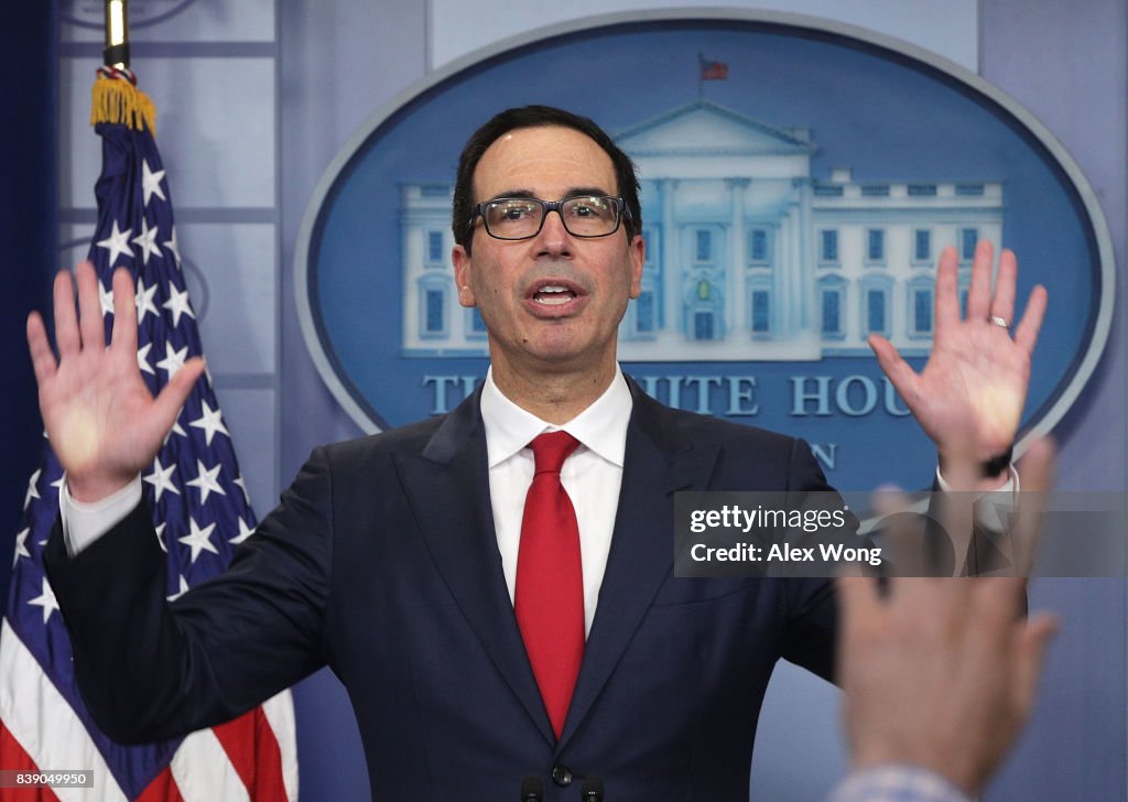 White House Press Secretary Sarah Sanders Holds Daily Press Briefing