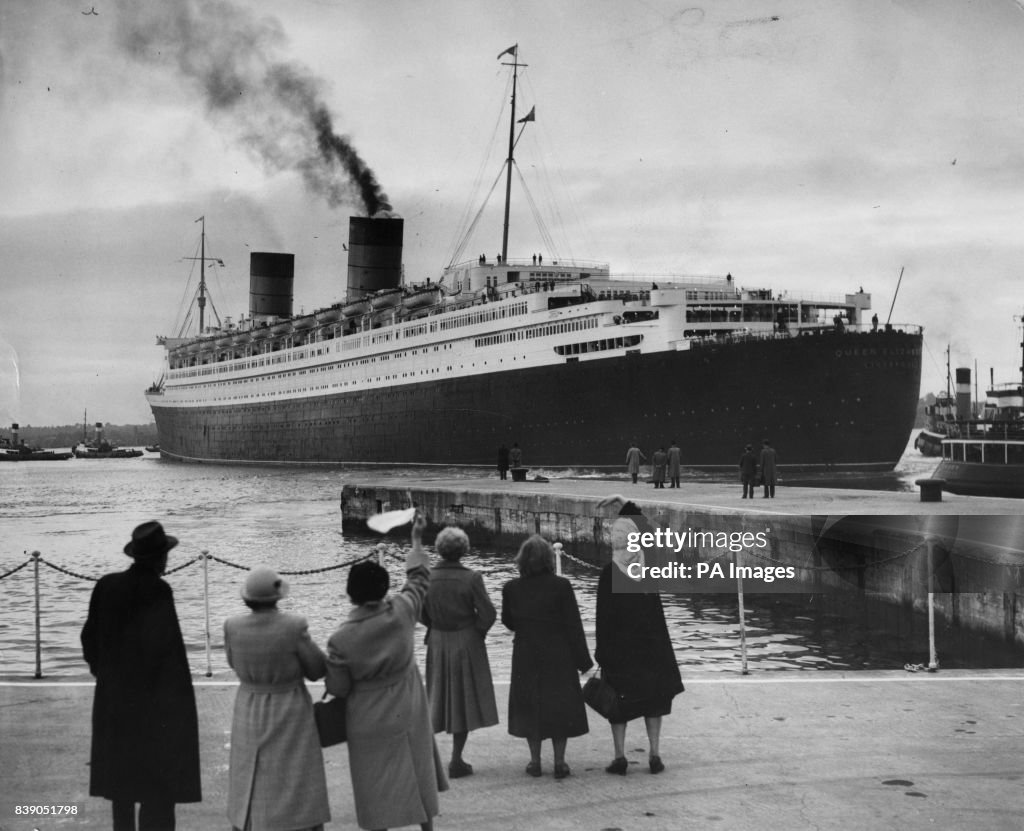 Transport - RMS Queen Elizabeth - Southampton