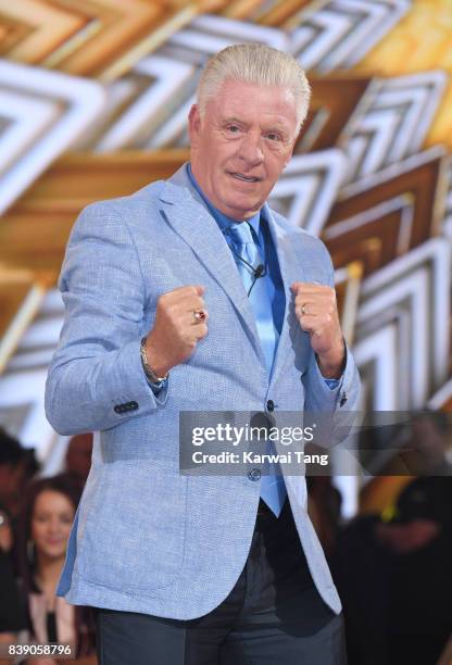 Derek Acorah is evicted from the Celebrity Big Brother house at Elstree Studios on August 25, 2017 in Borehamwood, England.