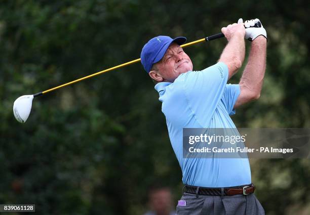 S Tom Kite during Round One of the Senior Open Championship at Walton Heath Golf Club, Surrey.