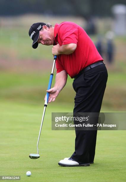 Wales' Ian Woosnam in action during Round One of the Senior Open Championship at Walton Heath Golf Club, Surrey.