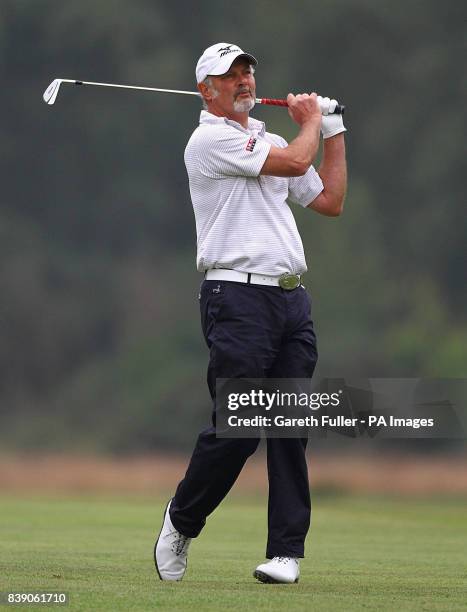 Scotland's Gordon Brand Jnr during Round One ofthe Senior Open Championship at Walton Heath Golf Club, Surrey.