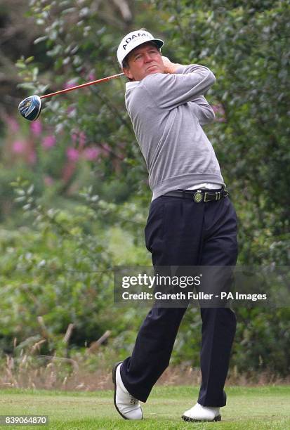 Republic of Ireland's Des Smyth during Round One ofthe Senior Open Championship at Walton Heath Golf Club, Surrey.