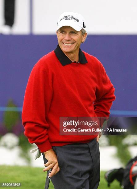 S Jerry Pate during Round One of the Senior Open Championship at Walton Heath Golf Club, Surrey.