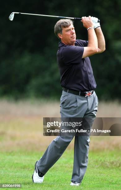 England's Barry Lane during Round One of the Senior Open Championship at Walton Heath Golf Club, Surrey.