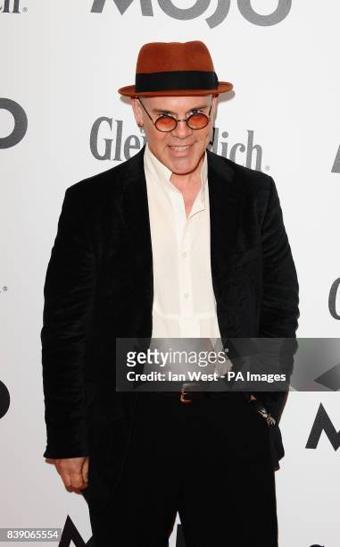 Thomas Dolby arrives at the Mojo Awards, at the Brewery in London.
