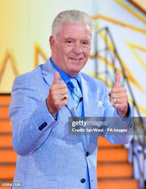 Derek Acorah is evicted during the live final of Celebrity Big Brother, at Elstree Studios in Borehamwood, Hertfordshire.