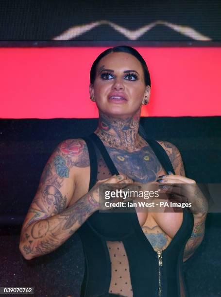 Jemma Lucy during the live final of Celebrity Big Brother, at Elstree Studios in Borehamwood, Hertfordshire.