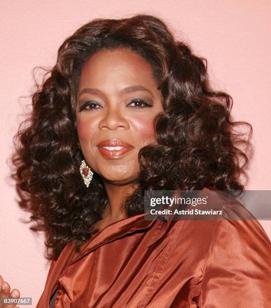 Oprah Winfrey attends the opening night performance celebrating Alvin Ailey American Dance Theater's 50th anniversary at the New York City Center on...