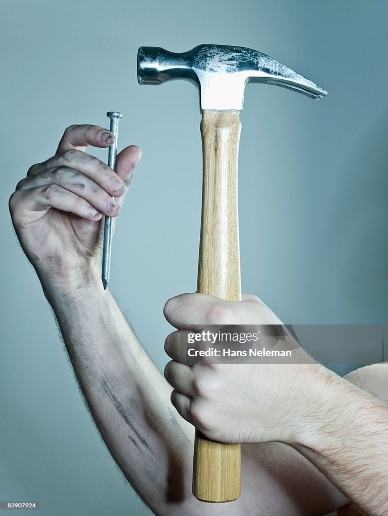 Hammer and nails