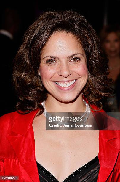 Media personality Soledad O'Brien attends the Alvin Ailey American Dance Theater's 50th anniversary opening night gala at the Sheraton on December 3,...