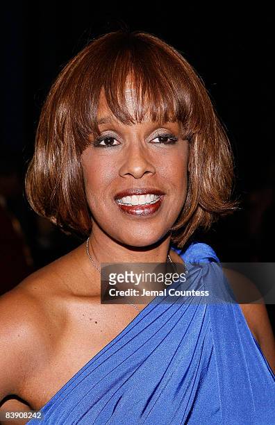 Media personality Gayle King attends the Alvin Ailey American Dance Theater's 50th anniversary opening night gala at the Sheraton on December 3, 2008...