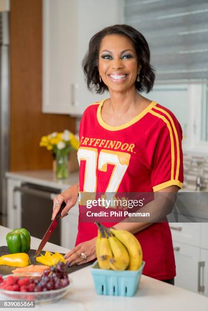 Newscaster Harris Faulkner is photographed for Closer Weekly Magazine on March 22, 2017 at home in northern New Jersey. PUBLISHED IMAGE.