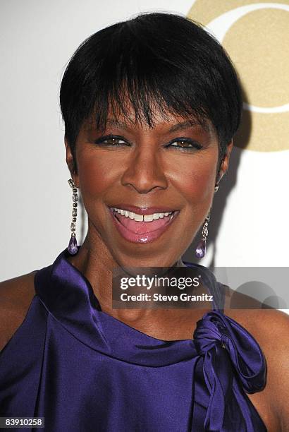 Natalie Cole arrives at the Grammy Nomination Concert Live!! at the Nokia Theatre on December 3, 2008 in Los Angeles, California.